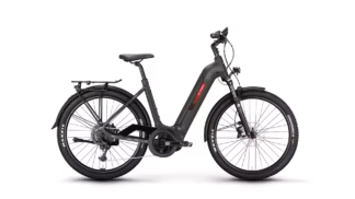 VICTORIA Avyon 4 - E-Bike Trekkingrad Damenrad- Night Black Matt - 625 Wh Smart System - Modell 25